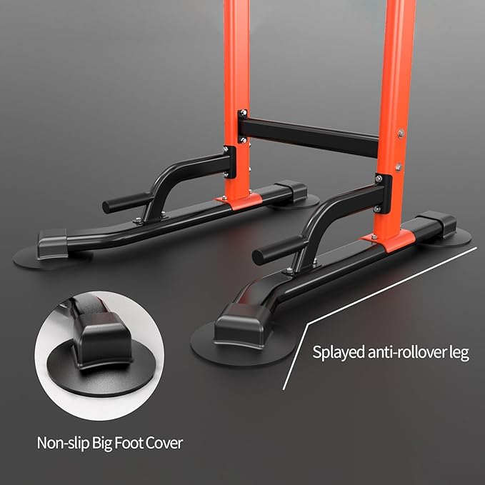 Dip Station - Home Gym Strength Training Pull-Ups Dip-Ups 330Lbs