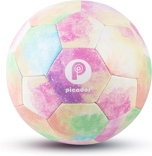 Size 4 Soccer Ball, Kids Soccer Balls for Girls Boys Youth Children Training Backyard School Indoor Outdoor Ball with Pump Gift