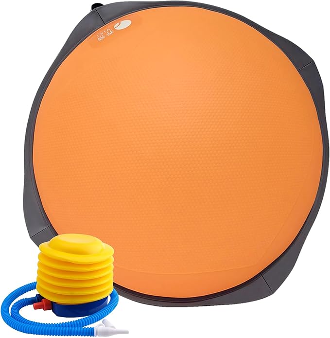 Balance Ball Home Workout Equipment, 27.5/31.5 inch Exercise Ball Balance Trainer, Stability Ball for Exercise, Half Balance Ball Strength Training Equipment for Cardio and Core Training