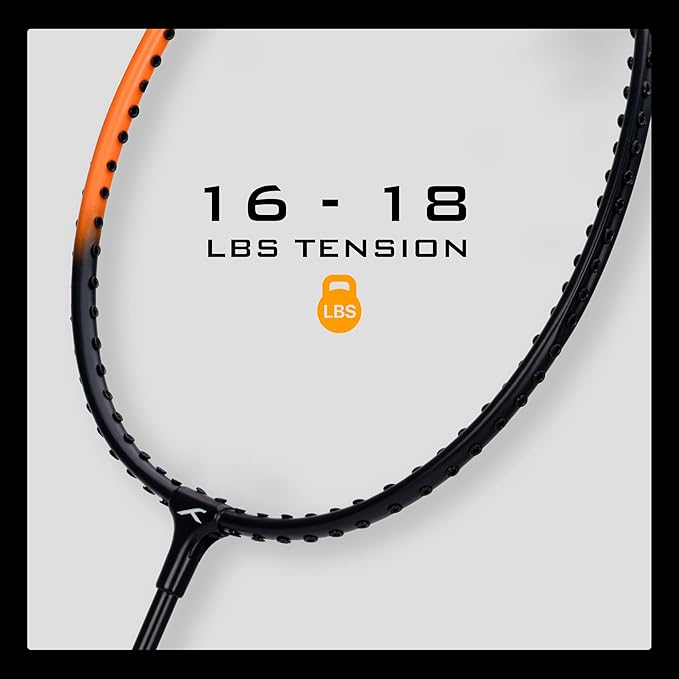 POWERTEK 100 (Set of 2) Badminton Racket with Full Cover