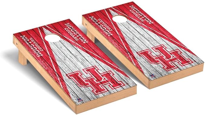 College Team Cornhole Boards, 2x4 Premium Corn Hole Game Set, Officially Licensed Cornhole Game, Perfect for Tailgates