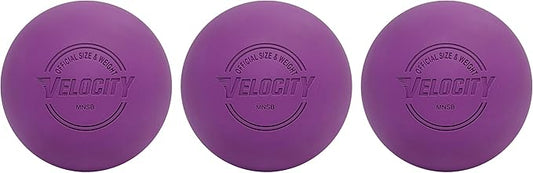 Velocity Lacrosse Balls - 1, 2, 3, 6, 12, 18, 24, 36, 60 and 120 Packs - for Practice, Official NFHS and College Approved Size