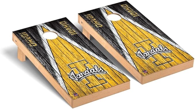 College Team Cornhole Boards, 2x4 Premium Corn Hole Game Set, Officially Licensed Cornhole Game, Perfect for Tailgates