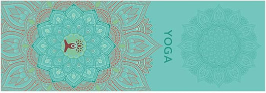 Non-Slip Yoga Towel - Superfiber Yoga Towel, hot Yoga Towel, Moisture Absorption, Sweat Absorption, for in Yoga, Pilates, hot Yoga Easy Travel. Size 25.5"x73" (1Pcs), E Colour