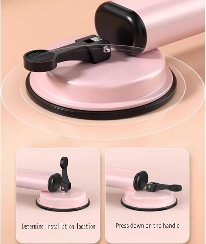 Adjustable Ballet Barre 65-105cm, Portable Freestanding Dance Stretching Bar for Home Studio, Ideal Balance Equipment for Adults & Kids