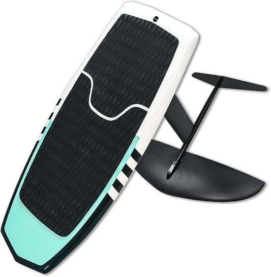 Carbon Fiber Hydrofoil Board Pro - 115cm Wing Foil/eFoil/SUP/Paddle Board | 3.66kg Lightweight | Surf Foil Racing | Non-Inflatable Carbon+EPS | Fits All Foil Systems