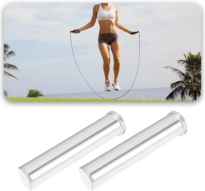 The Lord of the Tools 4Pcs Jump Rope Handle Removable Weights Load Block for Weighted Skipping Rope Fitness, 70x14mm, About 85g Per Piece