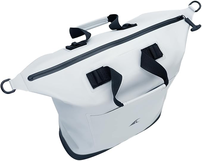 Breakwater Supply™ Waterproof Utility Tote Travel Bag with Shoulder Strap & Zipper | IP68 Ocean-Grade | Sandproof | Riverton