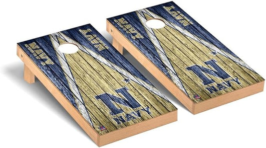 College Team Cornhole Boards, 2x4 Premium Corn Hole Game Set, Officially Licensed Cornhole Game, Perfect for Tailgates