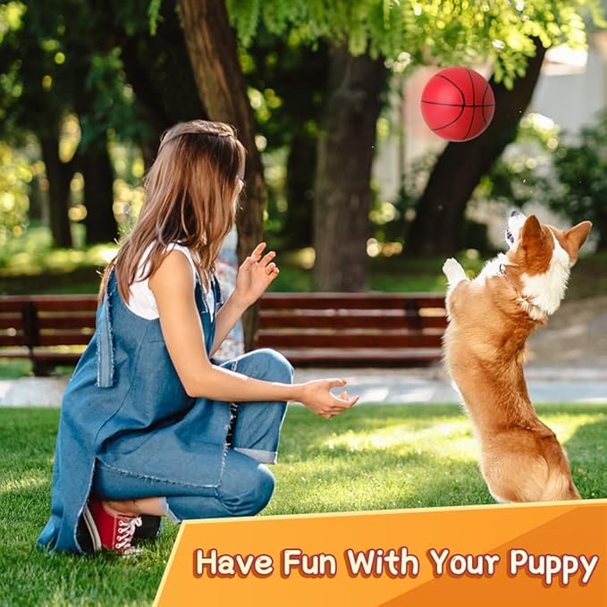 Mini Foam Basketball for Hoop, 5" Squeeze PU Balls for Over The Door Hoop, Replacement Balls for Kids Adults, Beach Indoor Outdoor Sport Game Gift Set 3 PCS (Rainbow)