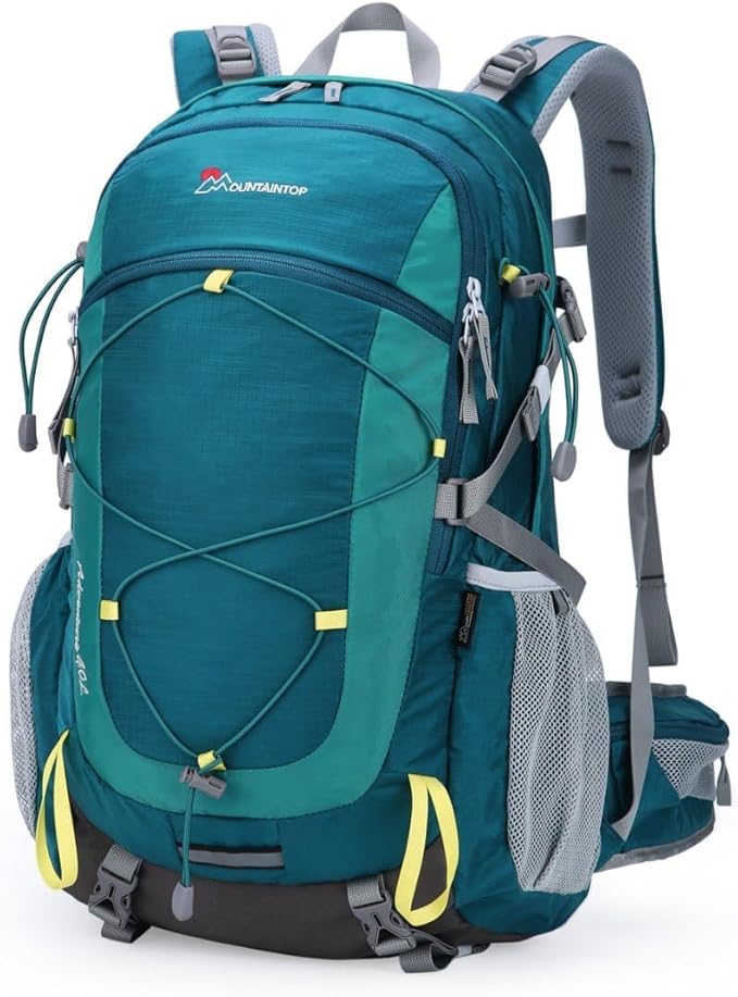 MOUNTAINTOP Hiking Backpack,Lightweight Travel Backpack for Men Women Outdoor Backpacking, Camping