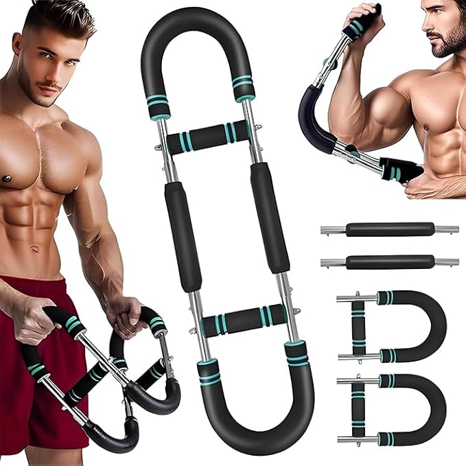 Twister Arm Trainer for Men, Chest Workout Equipment, Chest Exerciser, Gorilla Bar Arm Trainer, Arm and Chest Muscle Workout Equipment, Home Gym Fitness Accessory( Count 1)