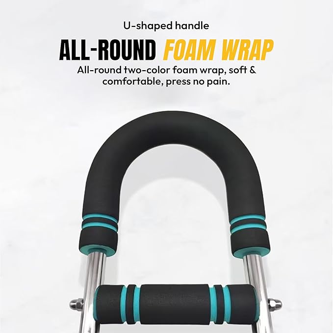 Adjustable Power Twister Bar For Arm Strength, Chest Stength Training Exercise Equipment, Heavy Duty Steel Construction, 66-88 110LBS, Portable Power, Detachable, Home Workout, Fitness.