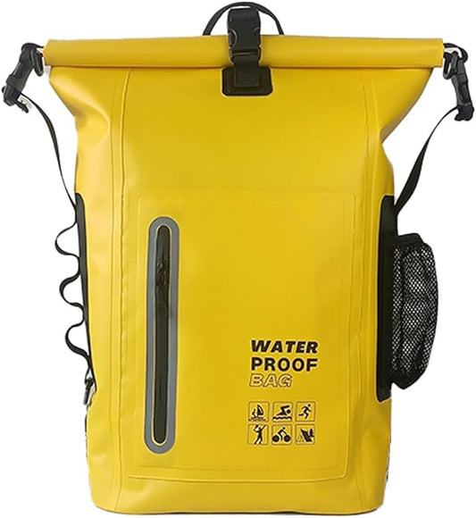 Dry Bag Waterproof 25L-Floating&Lightweight Bags for Women Waterproof Backpack for Kayaking, Boating, Fishing,Paddle boarding, Camping, Hiking,Roll-Top Seal&Adjustable Shoulder Straps