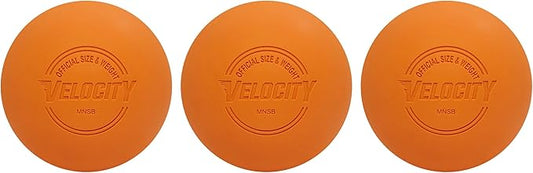 Velocity Lacrosse Balls - 1, 2, 3, 6, 12, 18, 24, 36, 60 and 120 Packs - for Practice, Official NFHS and College Approved Size
