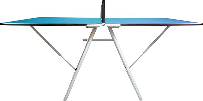 Butterfly Family Mini Ping Pong Table | 1 Piece Portable Ping Pong Table for Tailgating Games | 2ft Height | Great Ping Pong Table for Families | Adjust Angles for Slower Play