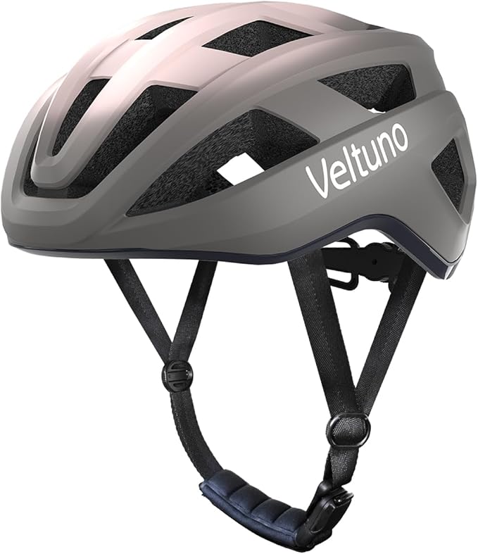 Bike Helmet for Adult Men & Women, Lightweight Bicycle Helmet, Adjustable Strap with Magnetic Buckle, Cycling Helmet for Mountain & Road Bike