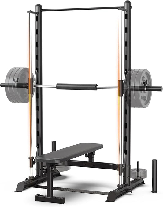 SincMill Squat Rack for Home Gym Bench Press bar Weight Bench Set for Home Gym Power Rack Machines S1000