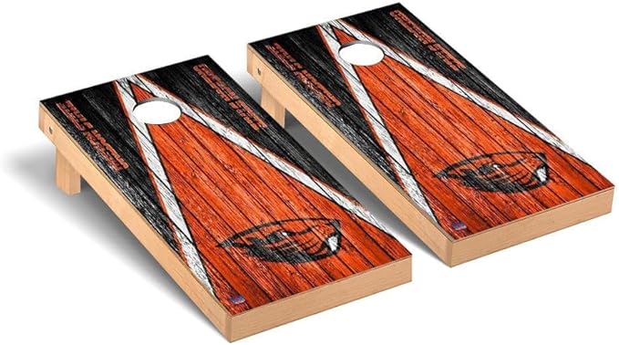 College Team Cornhole Boards, 2x4 Premium Corn Hole Game Set, Officially Licensed Cornhole Game, Perfect for Tailgates