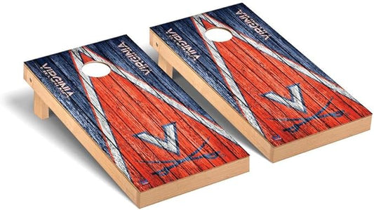 College Team Cornhole Boards, 2x4 Premium Corn Hole Game Set, Officially Licensed Cornhole Game, Perfect for Tailgates