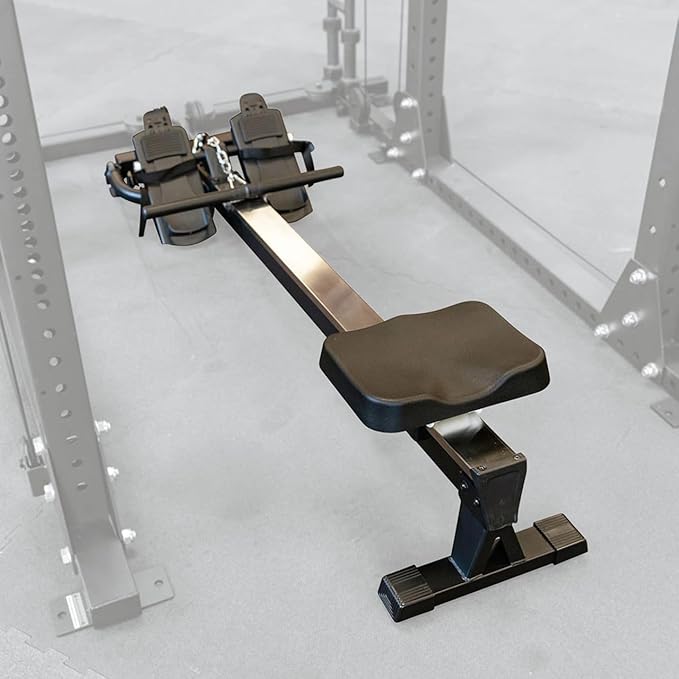 Body-Solid Rower Attachment for Home Gyms - Low-Impact Cardio Workout Accessory for Cable Machines, Pulleys, and Power Racks