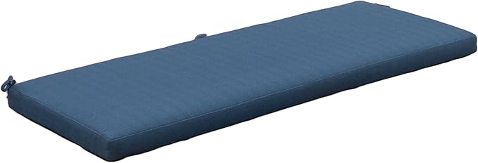 Tommy Bahama Bench Cushion, 48" X 16" X 2.5", Bamboo Bay Cobalt