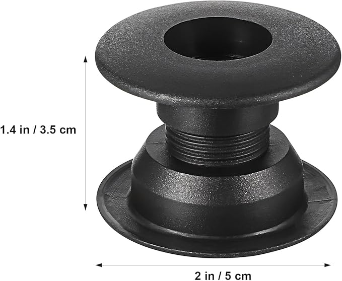 Kisangel 10Pcs Table Foosball Bushings Rods, Football Table Machine Bearings Foosball Bearing Rods Washer Pads for Replacement Parts