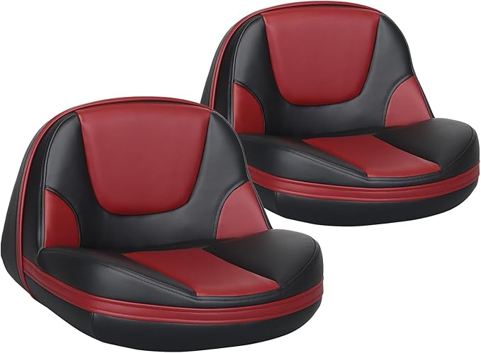 Leader Accessories Pro Casting Boat Seat Lean Pro Fishing High Back Bass Boat Seat