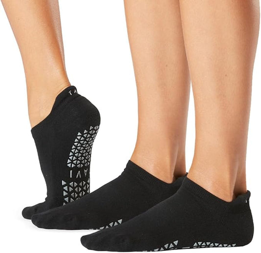 TAVI Women’s Savvy Grip Socks, Multi-Pack - Pilates Socks with Grips for Women, Slipper Socks for Pilates, Yoga, and Ballet