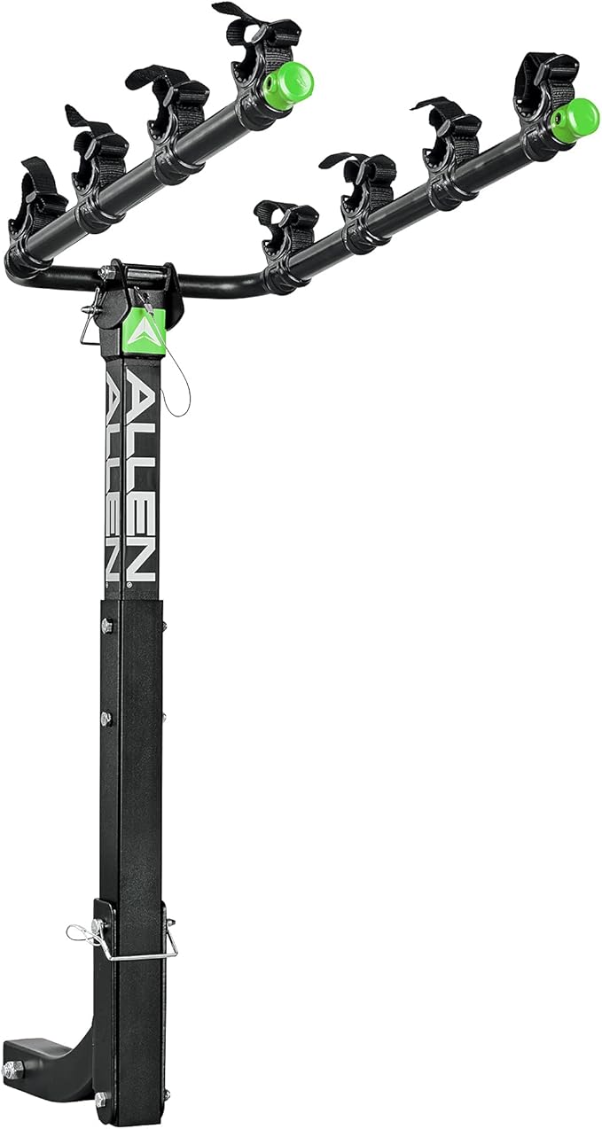 Allen Sports Deluxe 4-Bike Carrier for 2" Hitch, Model ZN540,Black