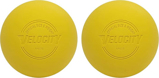 Velocity Lacrosse Balls - 1, 2, 3, 6, 12, 18, 24, 36, 60 and 120 Packs - for Practice, Official NFHS and College Approved Size