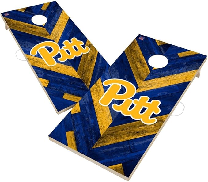 College Team Cornhole Boards, 2x4 Regulation Corn Hole Game Set, Officially Licensed Cornhole Game, Perfect for Tailgates