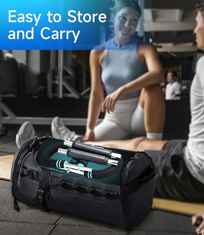 Twister Arm Trainer, Adjustable Power U Shaped Arm Trainer Bar for Men, 60-100lb Chest Exerciser for Women, Snaker Portable Spring Resistance for Home Workout Machine Equipment