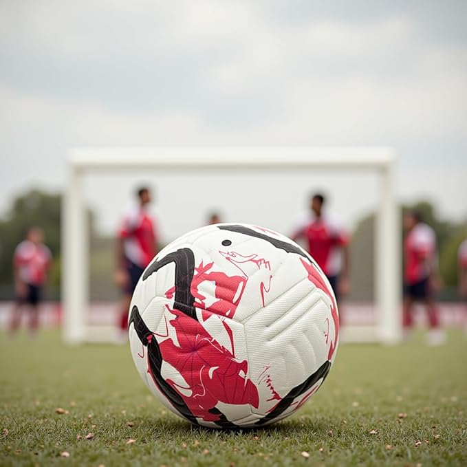 GX Soccer Academy Tour+ Professional Soccer Ball, Size 5, Green and White Competition Ball