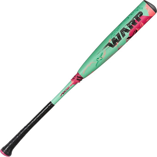 Axe | Warp | USSSA Youth Baseball Bat | Drop -10/-8/-5 | 3-Piece Composite | 2 3/4" Barrel | Green/Pink