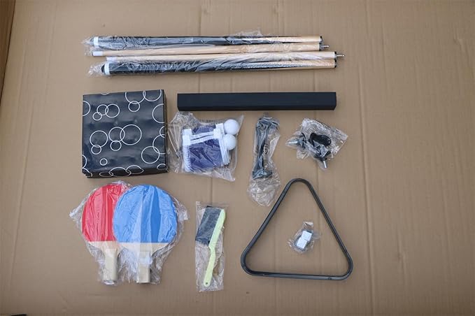 3 in 1 Game Table, Pool Table, Table Games, Table Tennis, Multi Game Table, Table Games, Family Movement