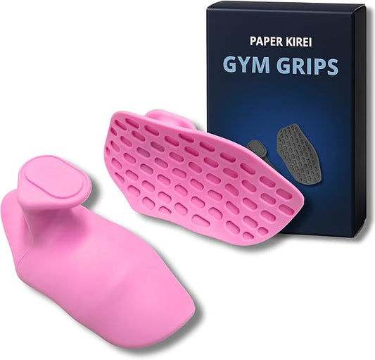 Workout Grips for Weight Lifting – Non-Slip Gym Grips, Hand Grips for Deadlifts, Rows, Lifting Grips & Weight Grip Pads for Men and Women – Gym Gloves Alternative