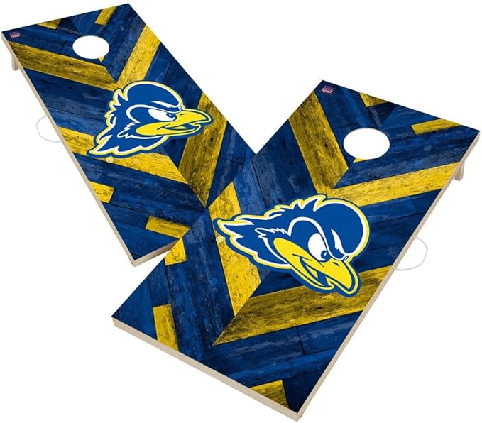 College Team Cornhole Boards, 2x4 Regulation Corn Hole Game Set, Officially Licensed Cornhole Game, Perfect for Tailgates