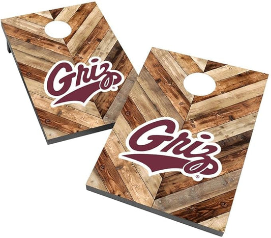 College Team Cornhole Boards, 2x4 Bag Toss Game Set, Officially Licensed Cornhole Game, Perfect for Tailgates