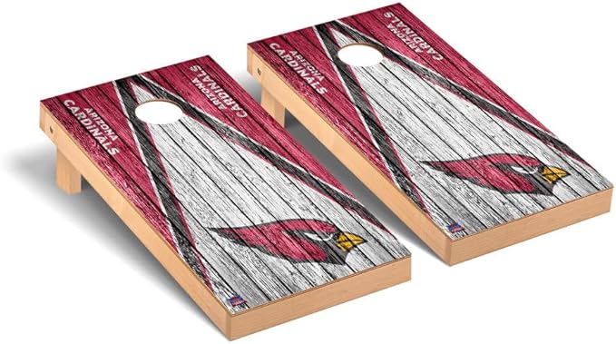 Football Team Cornhole Boards, 2x4 Premium Corn Hole Game Set, Officially Licensed Cornhole Game, Perfect for Tailgates
