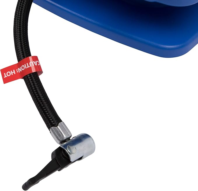 Champion Sports Electric Ball Inflator with Needle - Quiet Air Compressor for Basketball, Soccer, Volleyball & Sports Balls, High PSI Rating, Fast Inflation, 110-120V AC Power for Gym & School Use