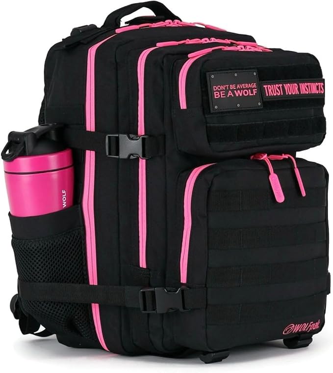 WOLFpak 35L Backpack (Black Neon Pink)