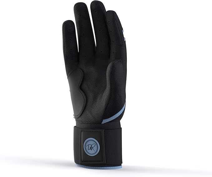 Drip & Rip Baller Series - Youth Batting Gloves + Adult Batting Gloves - for Softball and Baseball - Long Cuff Style for Men and Youth