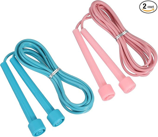 PATIKIL Jump Rope PVC, Adjustable Speed Skipping Rope Tangle-Free Exercise Equipment for Workout Women Men Outdoor Training Home Fitness
