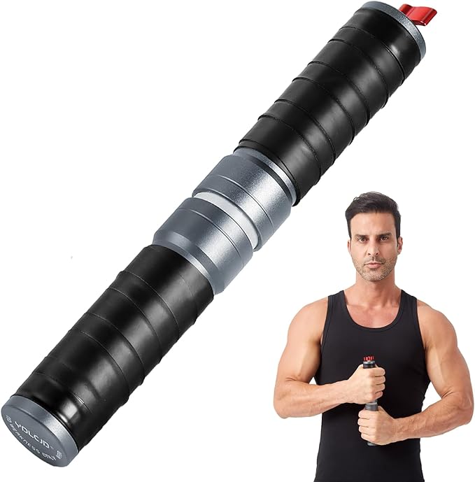 grip strength trainer, Adjustable Metal Design with Silicone Handle,Forearm strengthener Tool for Physical Therapy, Recovery（Red knob）