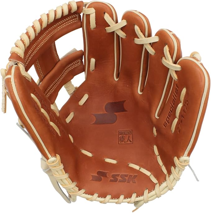 SSK Z7 Specialist Infield Baseball Glove – 11.25” - 11.5” - 11.75” - 12” – 12.25” – Right & Left Hand Throw