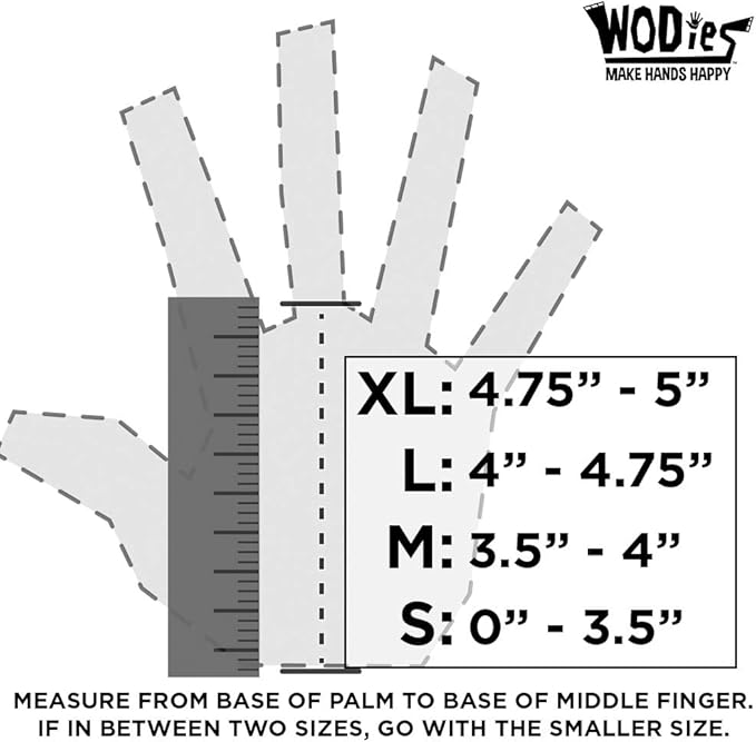 JerkFit WODies Gymnastics & Weightlifting Grips with Wrist Wraps – 3 Hole Versatile Gym Gloves for Pull Ups, Gym Training & Cross Training – Hand Grips Palm Protector for Men & Women