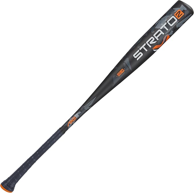 Axe | Strato 2 | BBCOR Baseball Bat | Drop -3 | 1-Piece Alloy | 2 5/8" Barrel | Navy/Orange