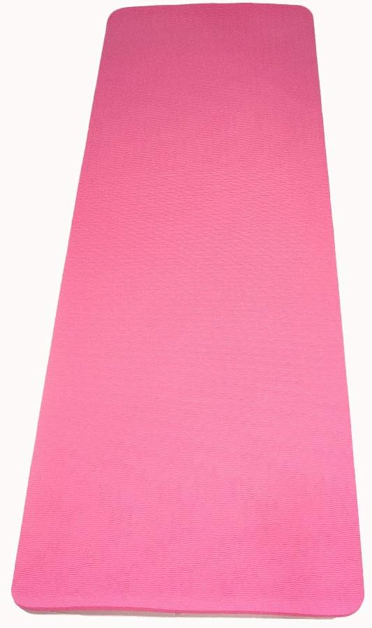 Koa Yoga Mat Essential TPE, Latex-free, Eco-friendly, Non-toxic, Non-slip, thick mat 6' x 2' x 8mm and a Donation to Charity