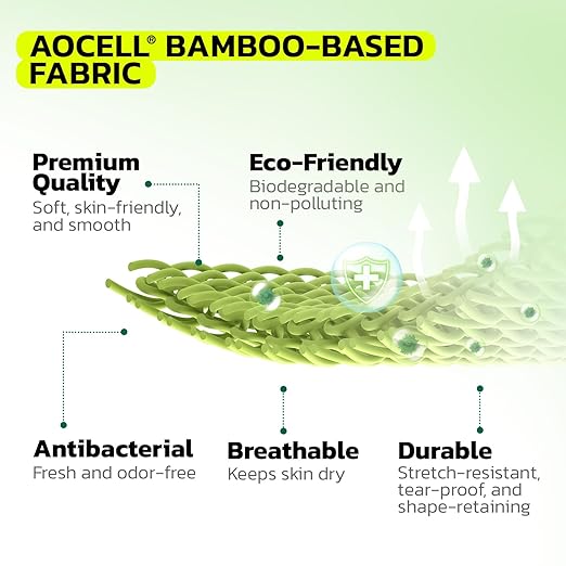 Compression Knee Brace for Women & Men, 2 Pack AOCELL Knee Sleeve Support for Knee Joint Pain Relief, ACL, Meniscus Tear, Arthritis - Breathable for Workout, Running, Gym, Sports, Fitness L